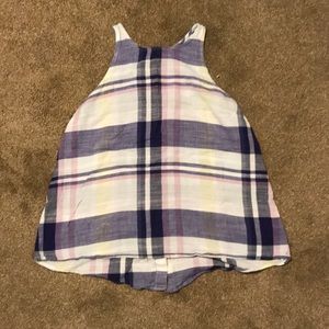 Plaid tank